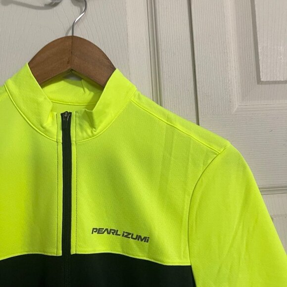 Pearl Izumi Mens NWT Black Full Zip Short Sleeve Quest Cycling Jersey Size XS - Picture 7 of 10